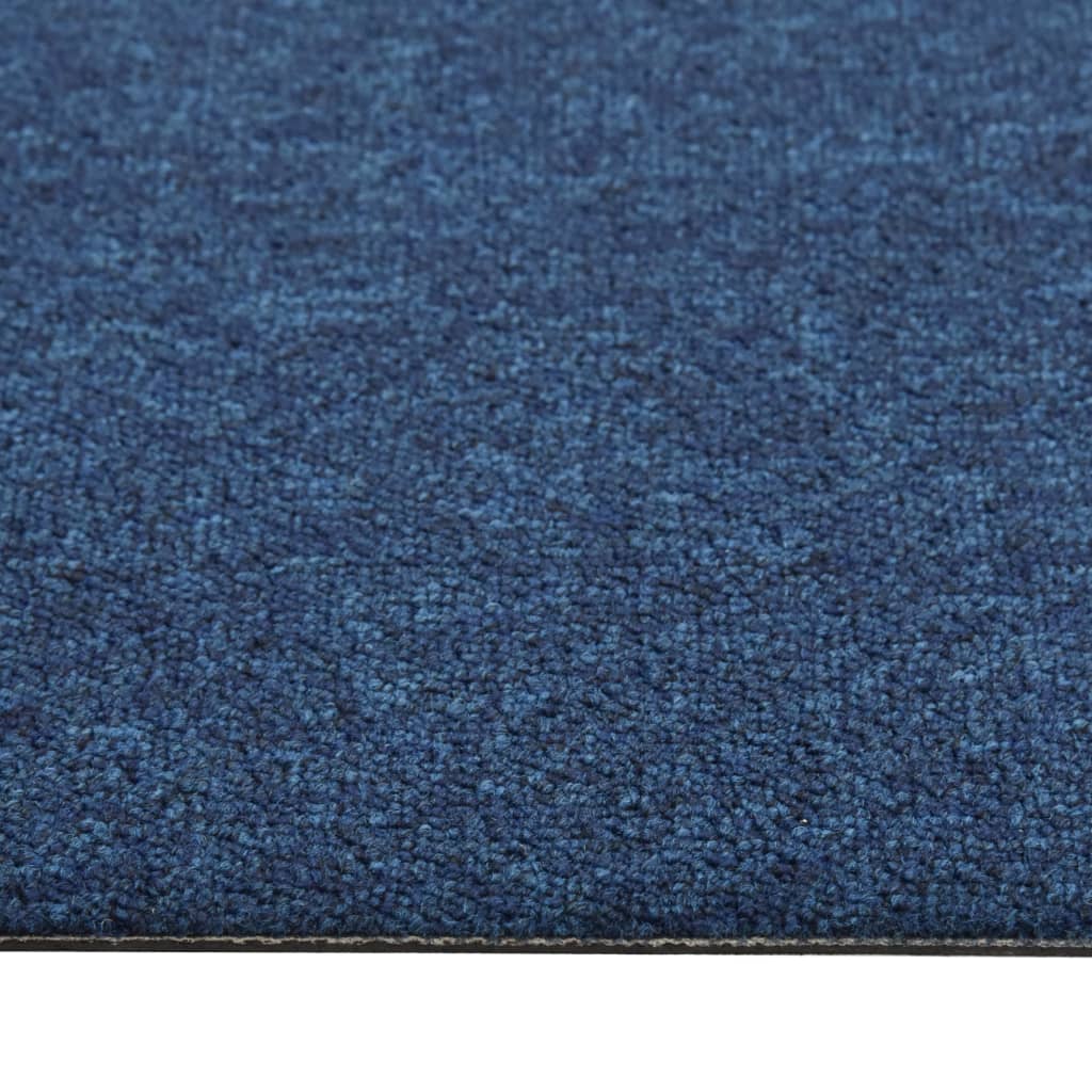 Quadrotte di Moquette 20 pz 5 m² 50x50 cm Blu Scuro - homemem39