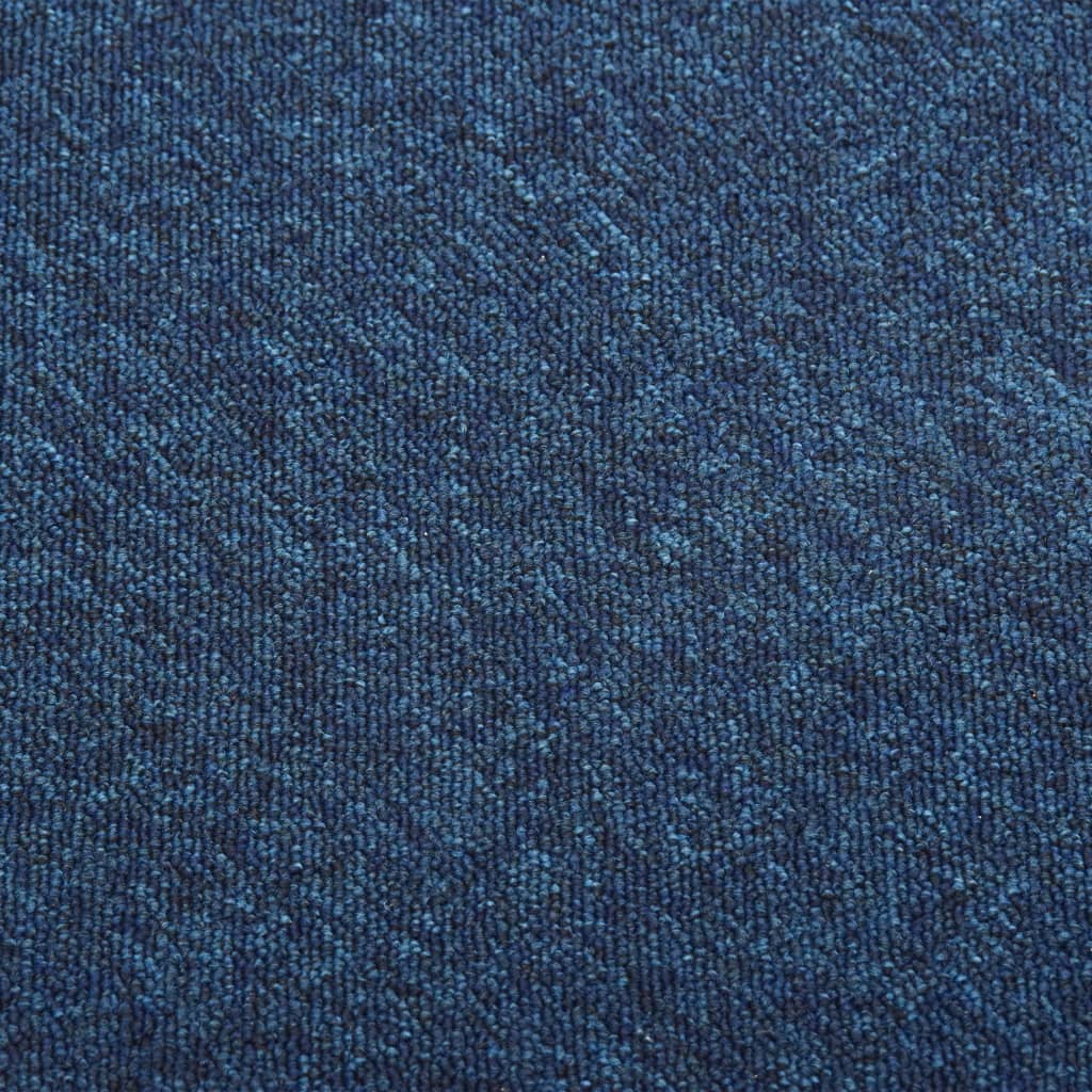 Quadrotte di Moquette 20 pz 5 m² 50x50 cm Blu Scuro - homemem39