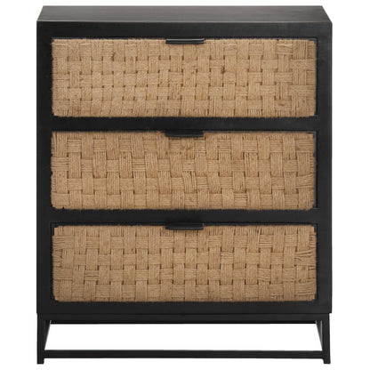 Credenza 60x35x70 cm in Legno Massello di Mango - homemem39