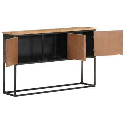 Credenza 120x30x75 cm in Legno Massello di Acacia - homemem39