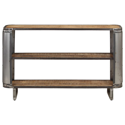 Credenza 120x30x73 cm in Legno Massello di Mango - homemem39