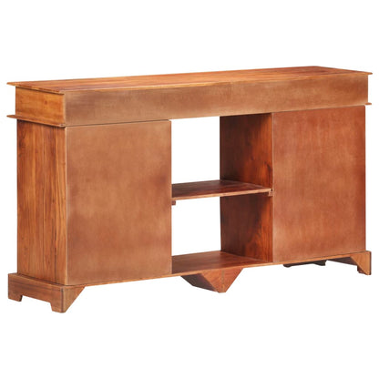 Credenza 135x35x75 cm in Legno Massello di Acacia - homemem39