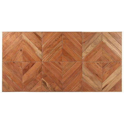 Tavolo da Pranzo 140x70x76 cm in Legno Massello Acacia e Mango - homemem39