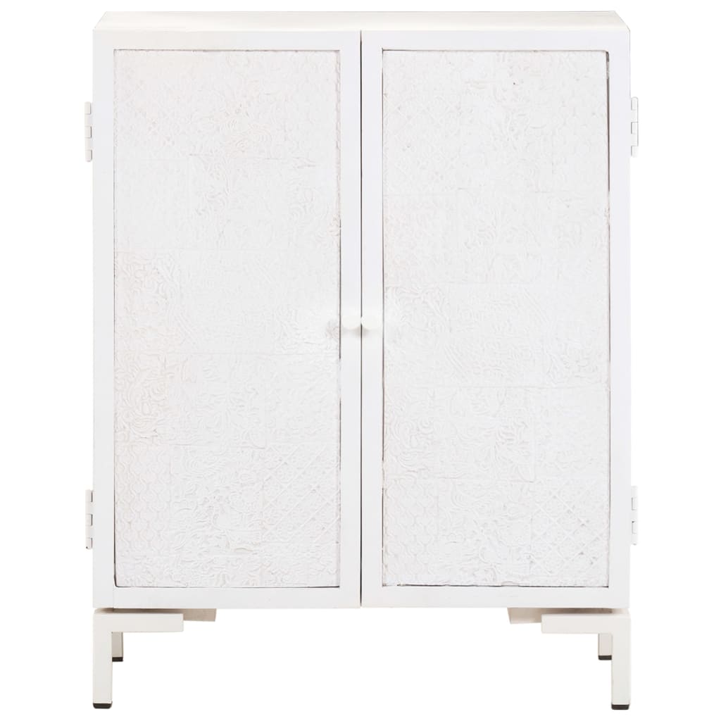 Credenza 60x30x76 cm in Legno Massello di Mango - homemem39