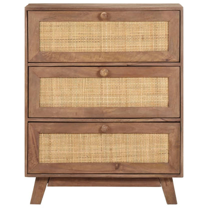 Credenza 61x35x76 cm in Legno Massello di Mango - homemem39