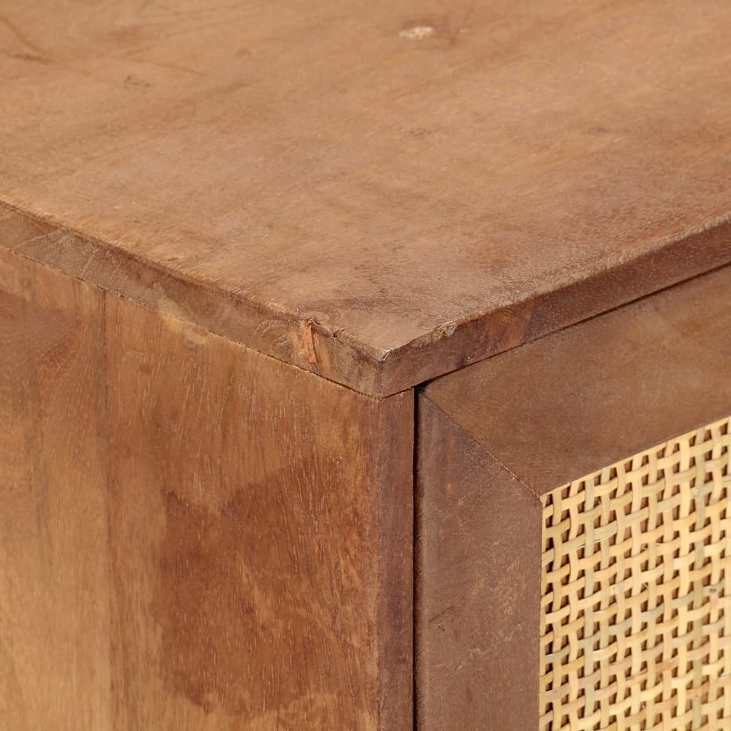 Credenza 60x35x75 cm in Legno Massello di Mango - homemem39