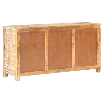 Credenza 151x40x75 cm in Legno Grezzo di Acacia - homemem39