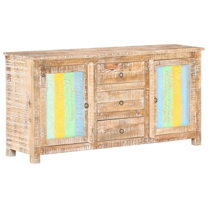 Credenza 151x40x75 cm in Legno Grezzo di Acacia - homemem39