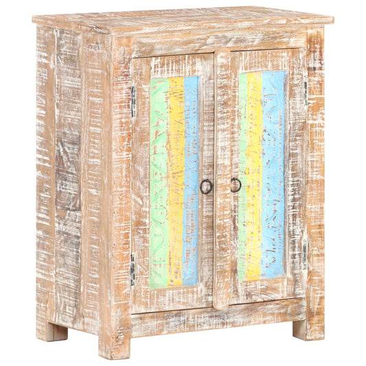 Credenza 61x35x76 cm in Legno Grezzo di Acacia - homemem39