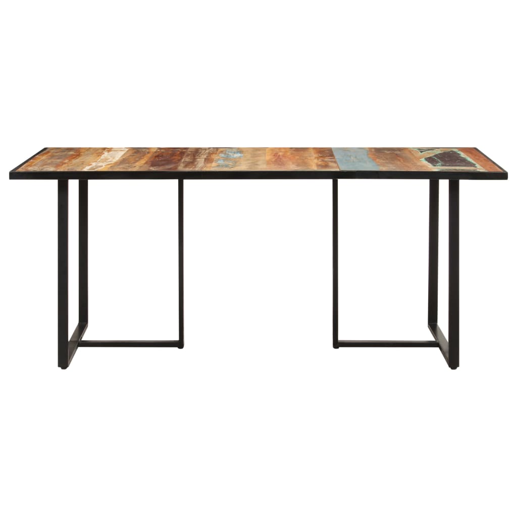 Tavolo da Pranzo 180 cm in Legno Massello di Recupero - homemem39