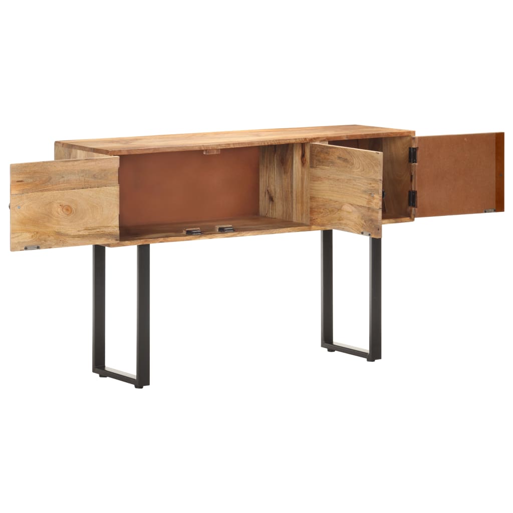 Credenza 116x35x75 cm in Legno Massello di Mango - homemem39