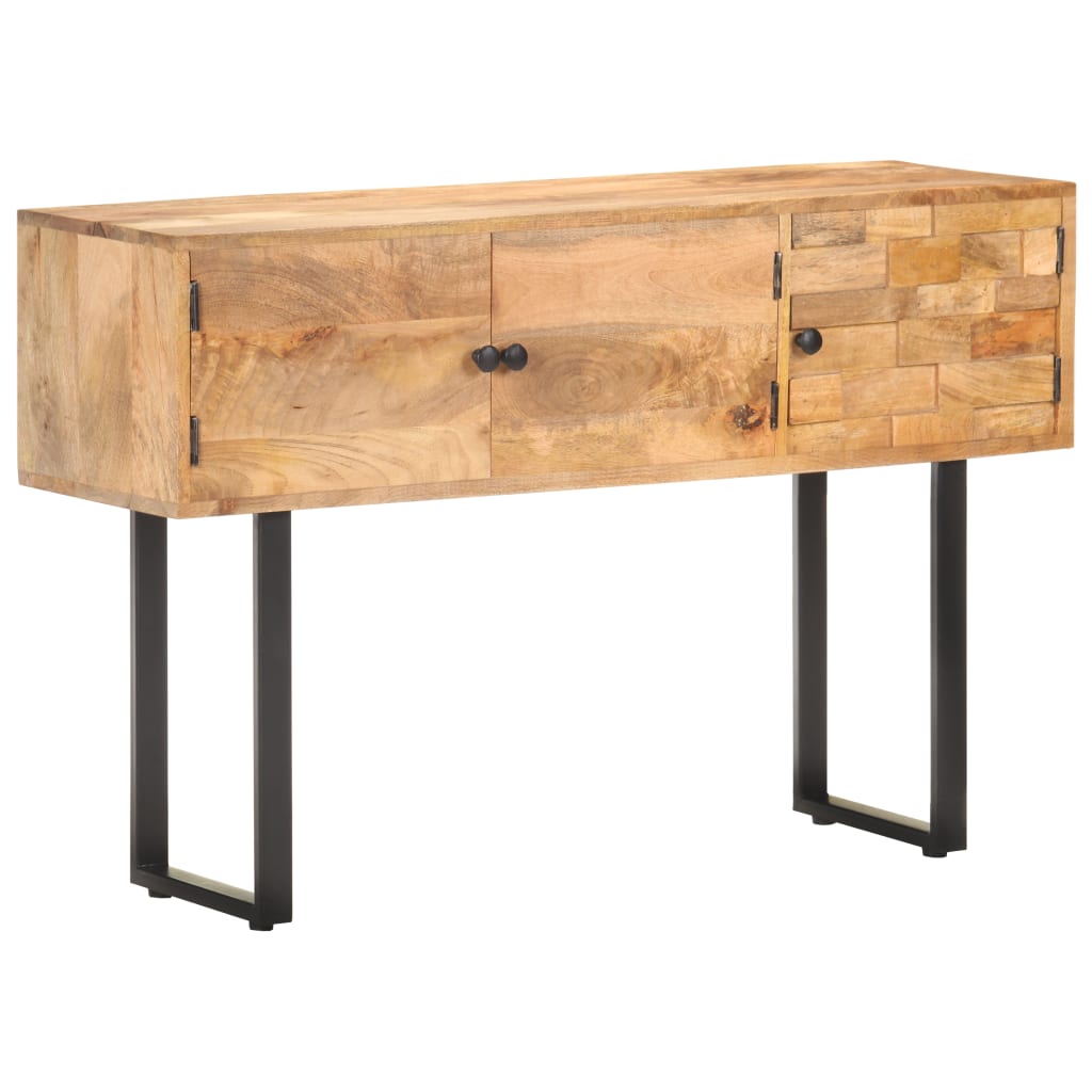 Credenza 116x35x75 cm in Legno Massello di Mango - homemem39