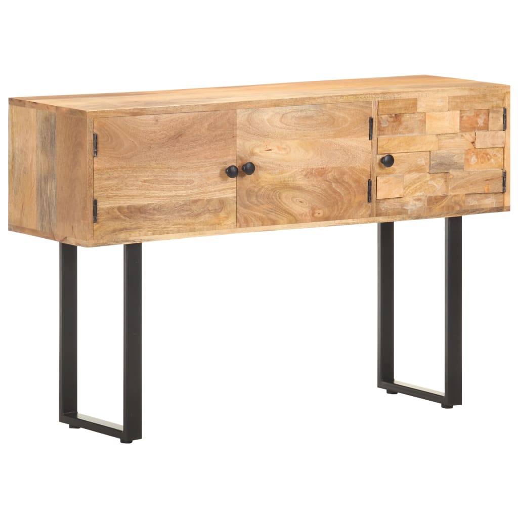 Credenza 116x35x75 cm in Legno Massello di Mango - homemem39