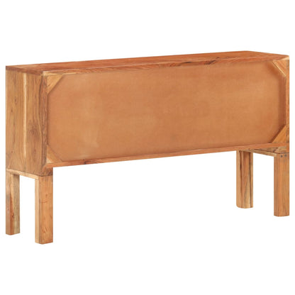 Credenza 116x30x66 cm in Legno Massello di Acacia - homemem39