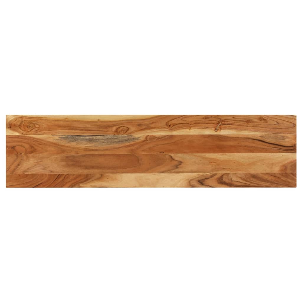 Tavolo Consolle 120x30x75 cm in Legno Massello di Acacia - homemem39