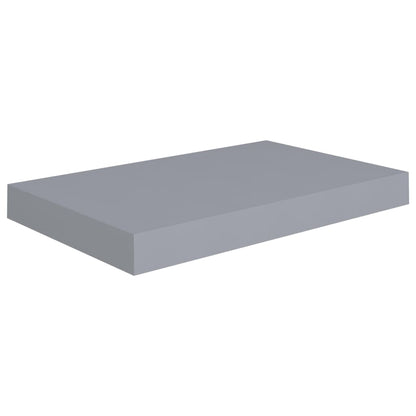 Scaffale a Parete Grigio 40x23x3,8 cm in MDF - homemem39