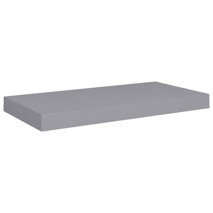 Scaffale a Parete Grigio 50x23x3,8 cm in MDF - homemem39