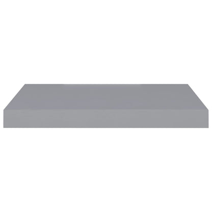 Scaffale a Parete Grigio 50x23x3,8 cm in MDF - homemem39