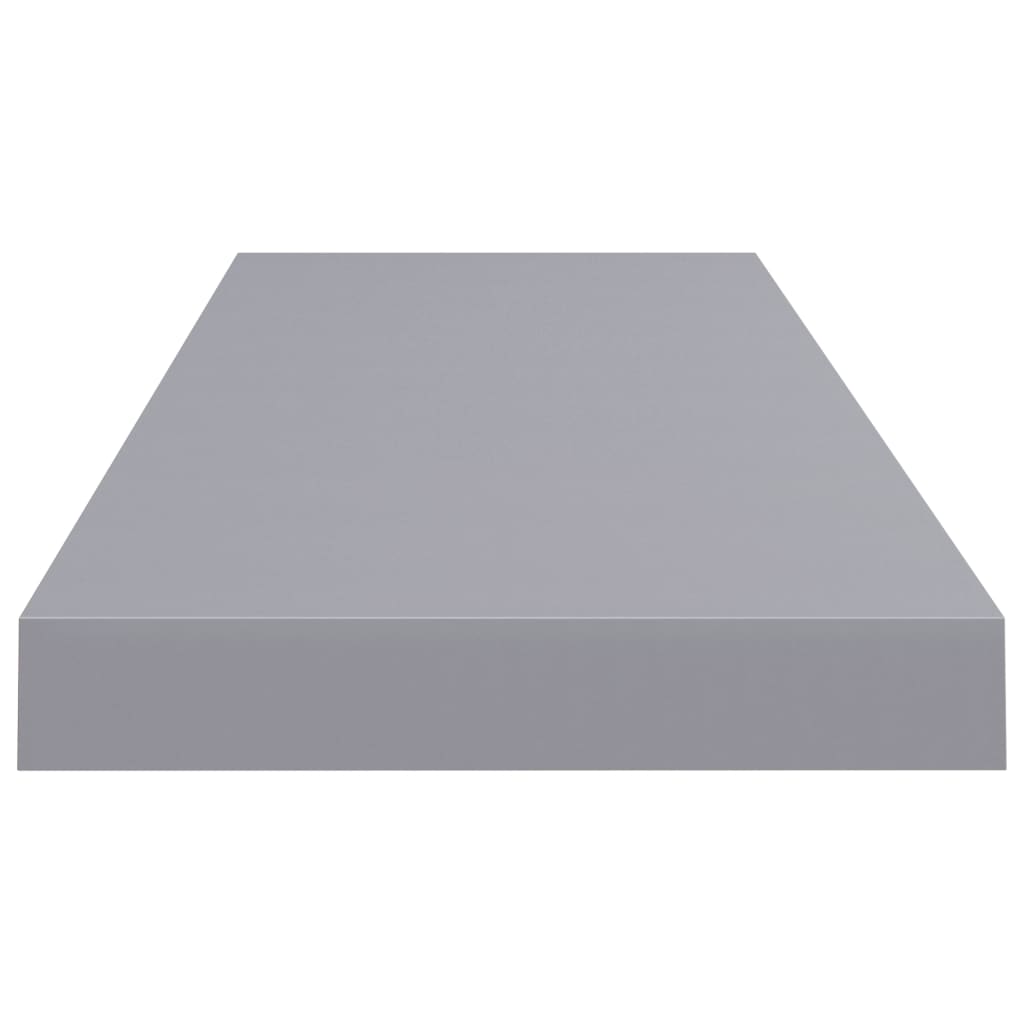 Scaffale a Parete Grigio 80x23,5x3,8 cm in MDF - homemem39