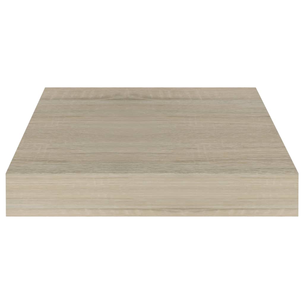 Mensole a Muro 4 pz Rovere 23x23,5x3,8 cm in MDF - homemem39