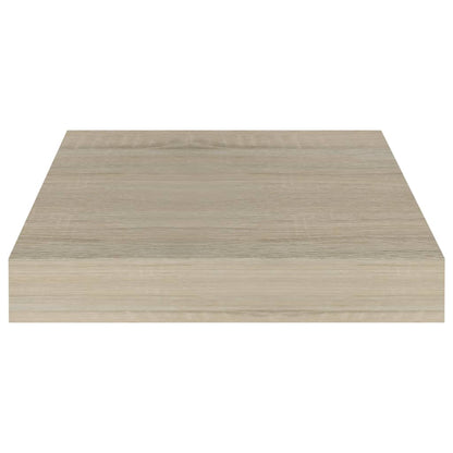 Mensole a Muro 4 pz Rovere 23x23,5x3,8 cm in MDF - homemem39