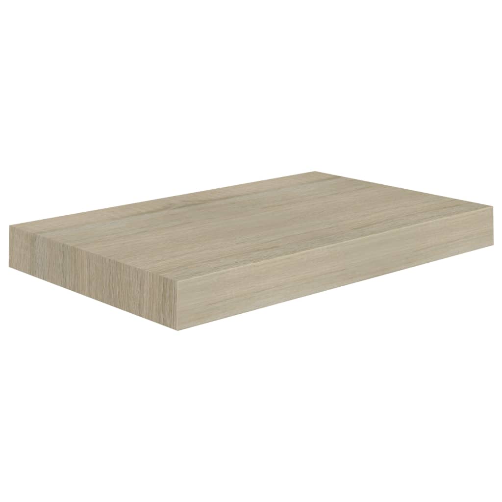 Scaffali a Parete 2 pz Rovere 40x23x3,8 cm in MDF - homemem39