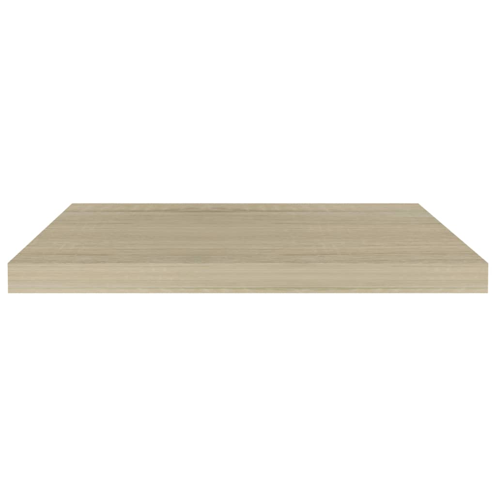 Scaffali a Parete 4 pz Rovere 60x23,5x3,8 cm in MDF - homemem39