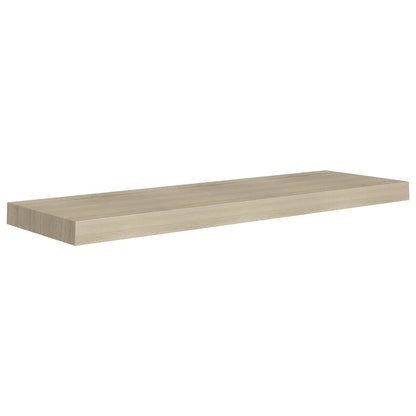 Scaffale a Parete Rovere 80x23,5x3,8 cm in MDF - homemem39