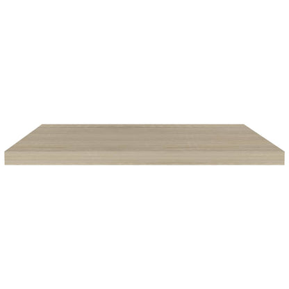 Scaffali a Parete 4 pz Rovere 80x23,5x3,8 cm in MDF - homemem39