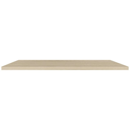 Scaffali a Parete 2 pz Rovere 120x23,5x3,8 cm in MDF - homemem39