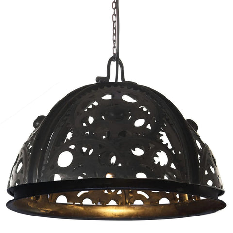 Lampada Industriale da Soffitto Design Ruote 45 cm E27 - homemem39