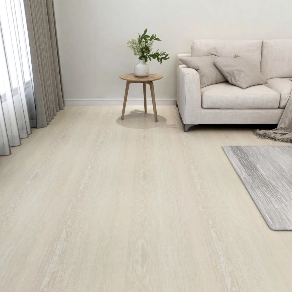 Listoni per Pavimenti Autoadesivi 55 pz in PVC 5,11 m² Beige - homemem39