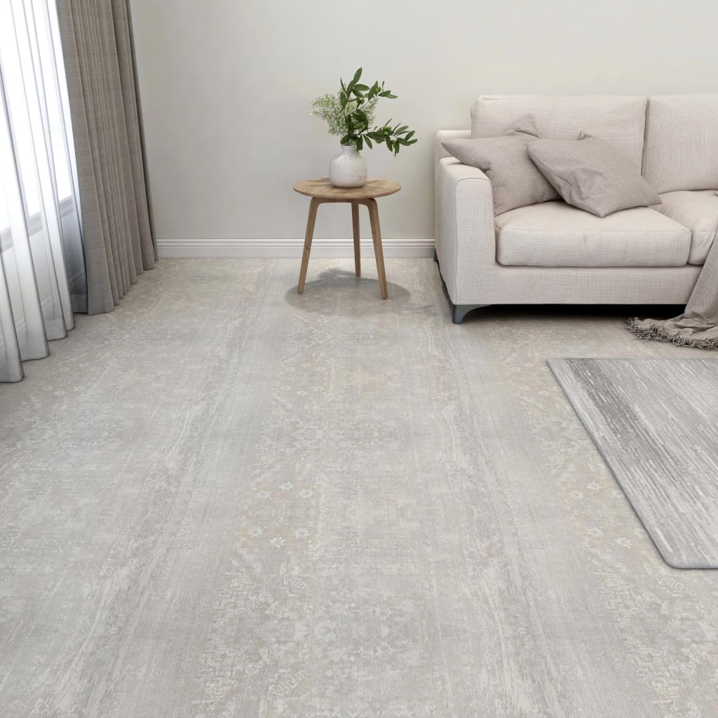 Listoni Pavimenti Autoadesivi 55 pz in PVC 5,11m² Grigio Chiaro - homemem39