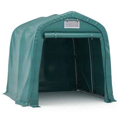 Tenda Garage in PVC 1,6x2,4 m Verde - homemem39