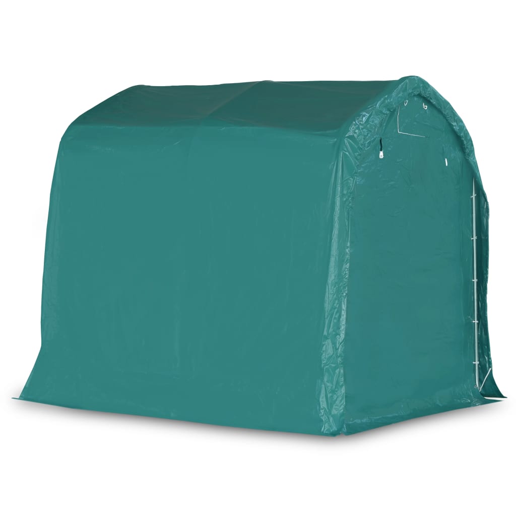 Tenda Garage in PVC 1,6x2,4 m Verde - homemem39