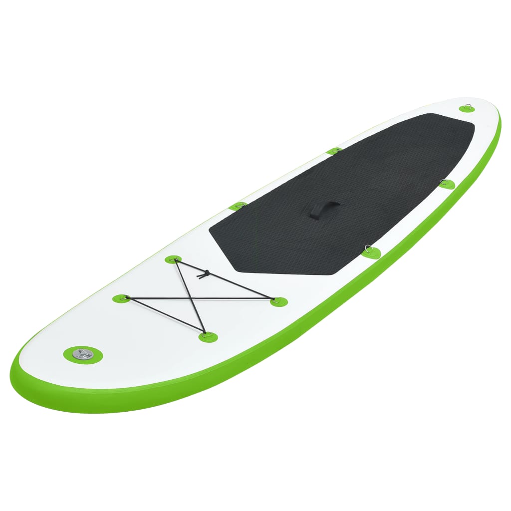 Set Tavola Gonfiabile da SUP Verde e Bianco - homemem39