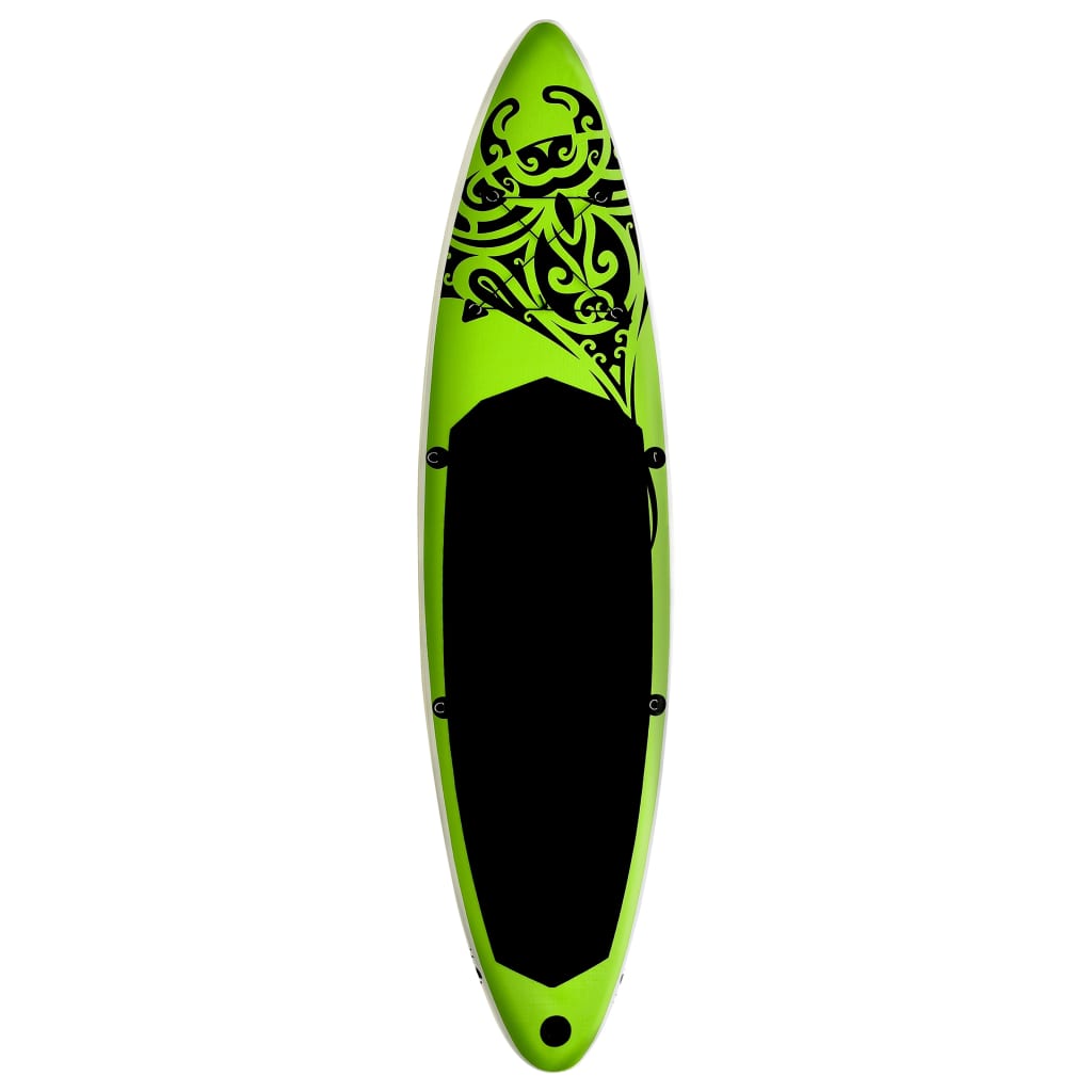 Set Tavola Gonfiabile da SUP 305x76x15 cm Verde - homemem39