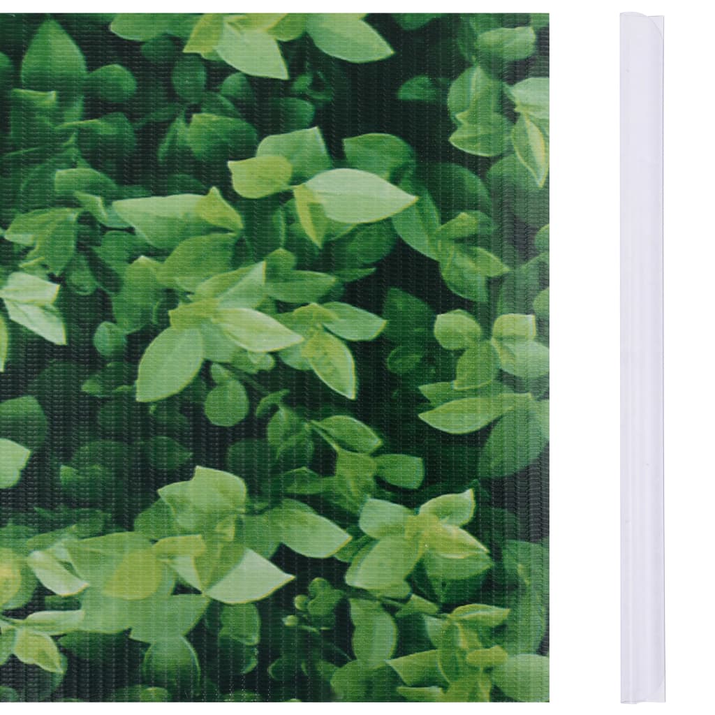 Recinzione Frangivento da Giardino PVC 35x0,19 m Verde - homemem39
