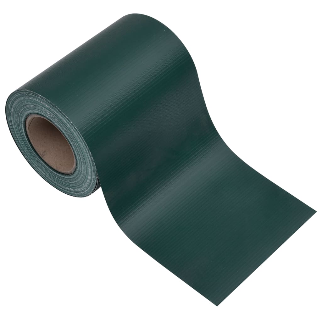 Recinzione Frangivento da Giardino PVC 35x0,19 m Verde Opaco - homemem39