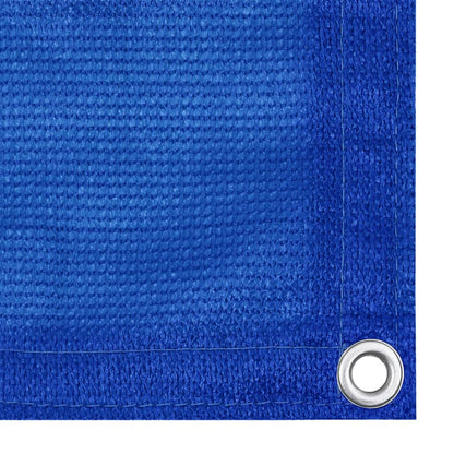 Tappeto da Tenda 200x400 cm Blu in HDPE - homemem39