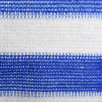 Paravento da Balcone Blu e Bianco 75x500 cm in HDPE - homemem39