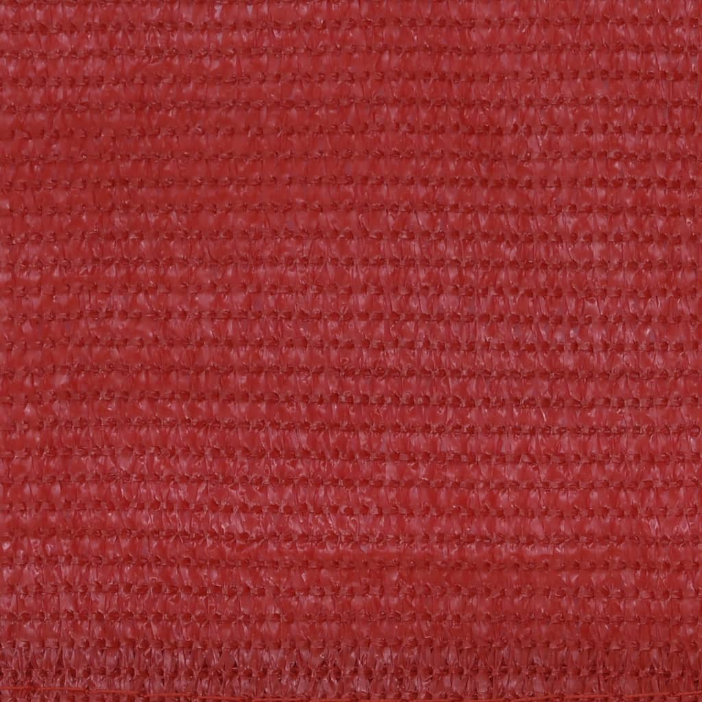 Paravento da Balcone Rosso 120x600 cm in HDPE - homemem39