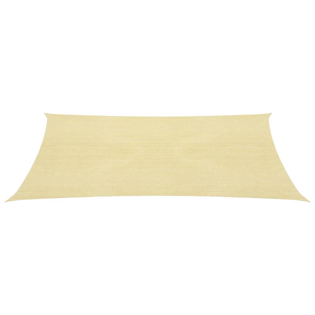 Vela Parasole 160 g/m² Beige 2x3,5 m in HDPE - homemem39