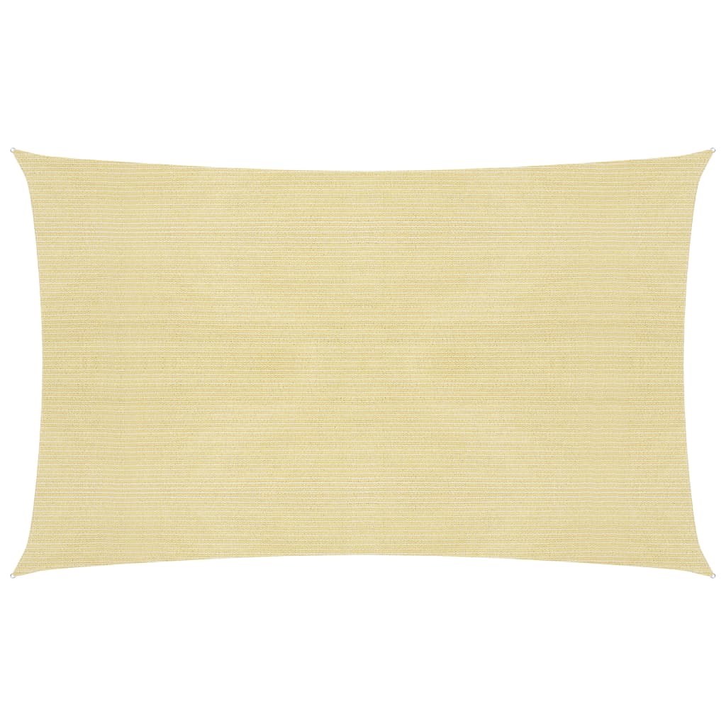 Vela Parasole 160 g/m² Beige 3x5 m in HDPE - homemem39