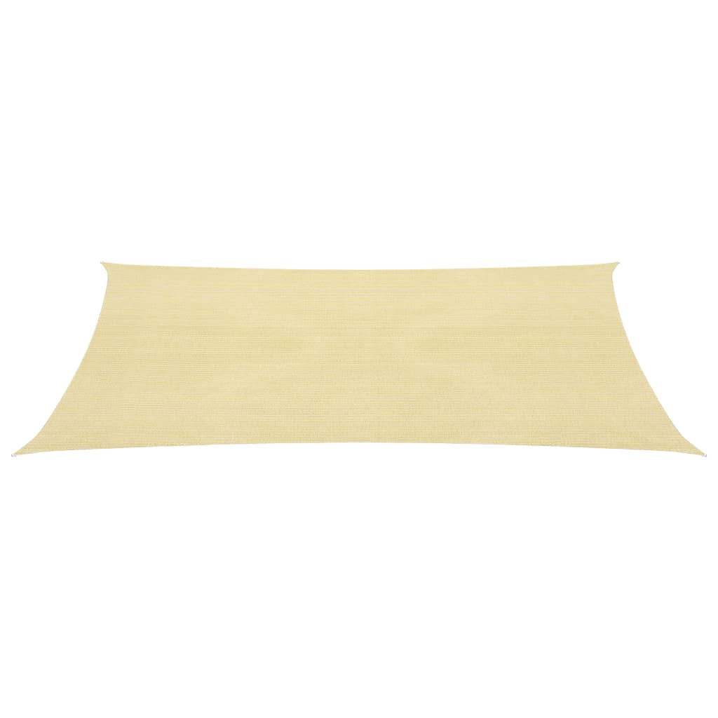 Vela Parasole 160 g/m² Beige 3x5 m in HDPE - homemem39