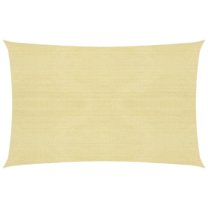 Vela Parasole 160 g/m² Beige 3,5x5 m in HDPE - homemem39