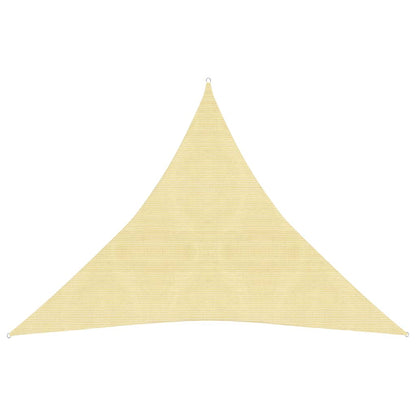 Vela Parasole 160 g/m² Beige 3x3x3 m in HDPE - homemem39