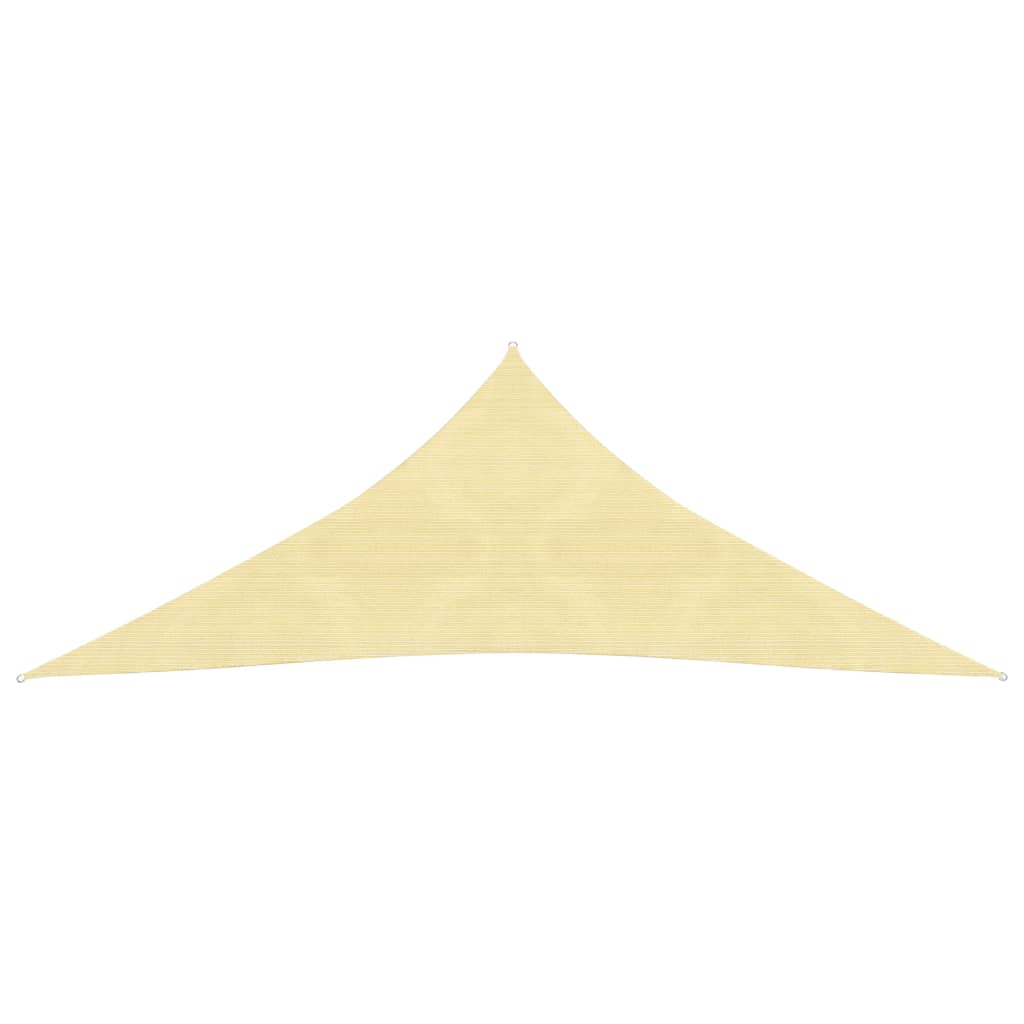 Vela Parasole 160 g/m² Beige 3x3x3 m in HDPE - homemem39