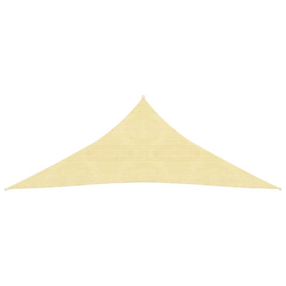 Vela Parasole 160 g/m² Beige 3x3x3 m in HDPE - homemem39