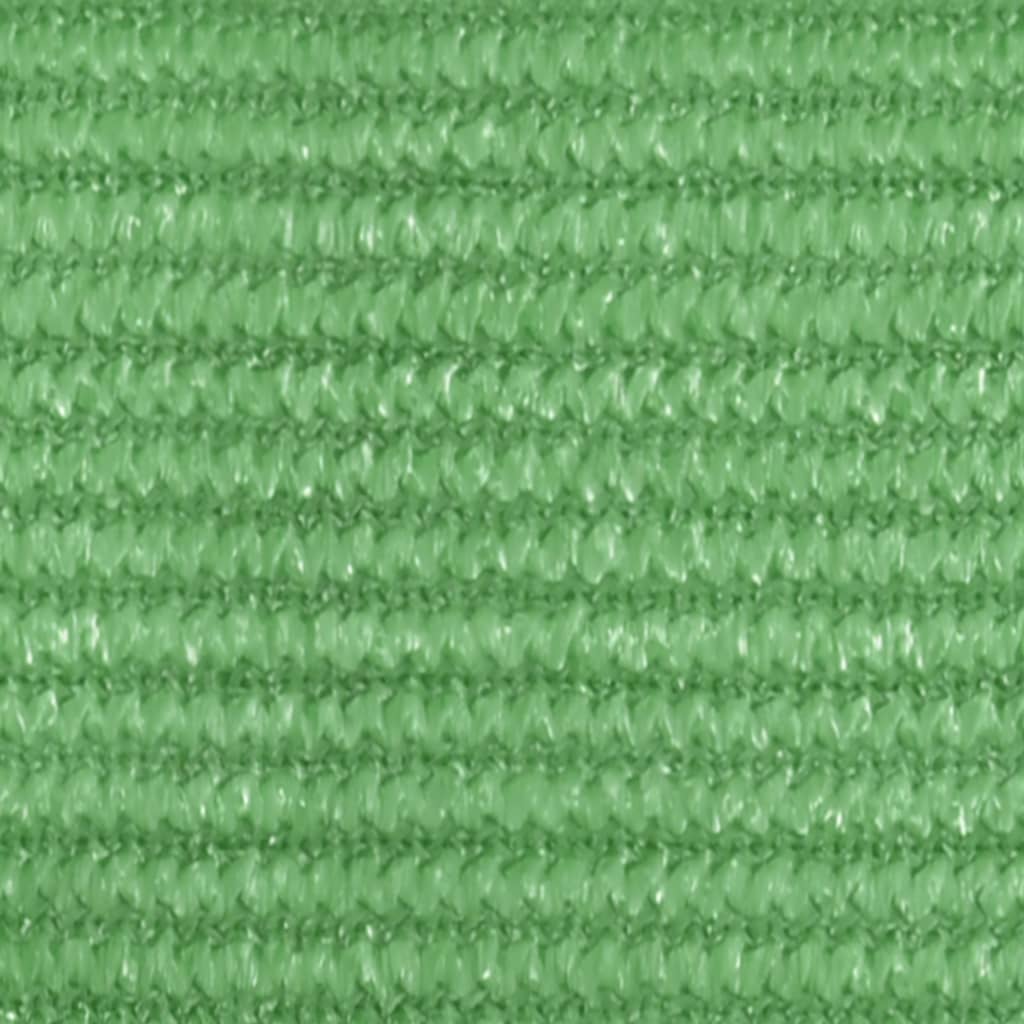 Vela Parasole 160 g/m² Verde Chiaro 3,6x3,6 m in HDPE - homemem39